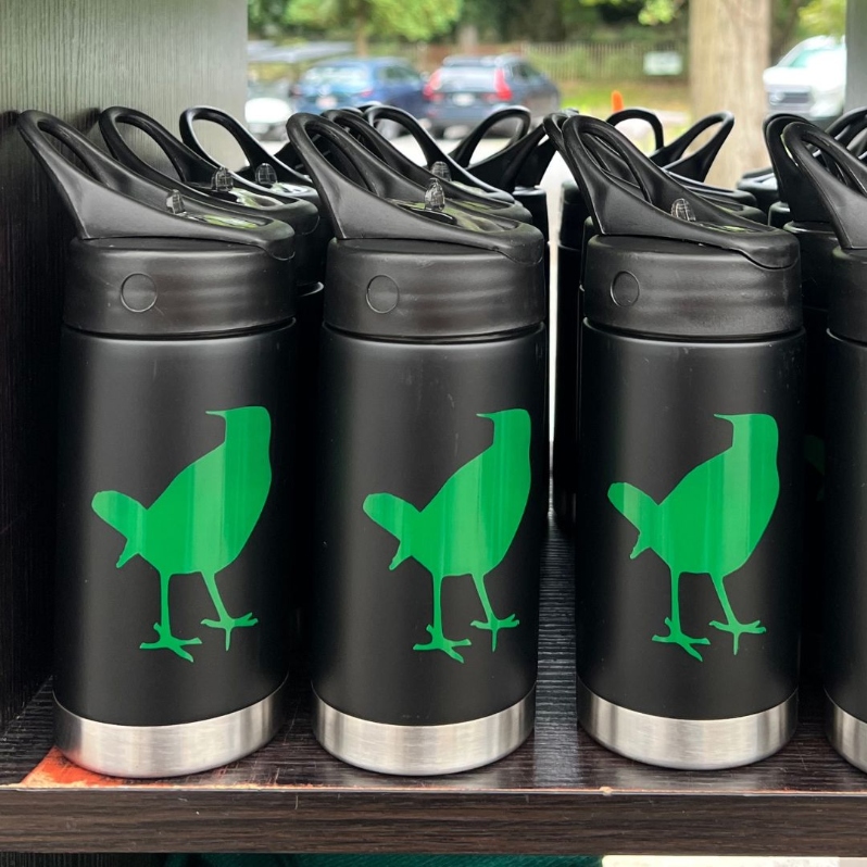 Product Description: 12 oz - Black Water Bottle